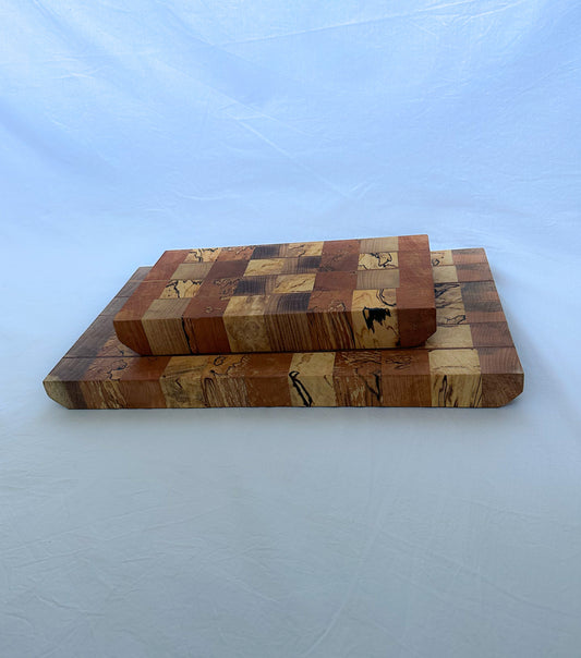 Pair of End Grain Chopping Boards